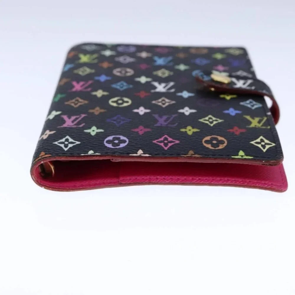 LOUIS VUITTON Multicolor Agenda PM Day Planner Cover Black